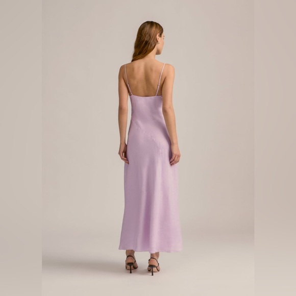 FAVORITE DAUGHTER Josette Linen Purple Dress 10 - Picture 3 of 7